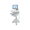Ergotron StyleView - Vozík (pouze nabíjení) - otevřená architektura - pro LCD displej / PC vybavení - zdravotní - hliník
