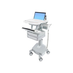 Ergotron StyleView - Vozík - otevřená architektura - pro notebook / klávesnice / myš - zdravotní - hliník, pozinkovaná ocel