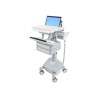 Ergotron StyleView - Vozík - otevřená architektura - pro notebook / klávesnice / myš - zdravotní - hliník, pozinkovaná ocel
