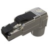Konektor MPTL 90° RJ45 CAT6A STP samořezný SXRJ45-6A-STP-BK-SA-U
