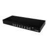 StarTech.com 8 Port 1U RackMount USB PS/2 KVM Switch with OSD - Prepínac KVM - 8 x KVM port(s) - 1 místní uživatel - desktop