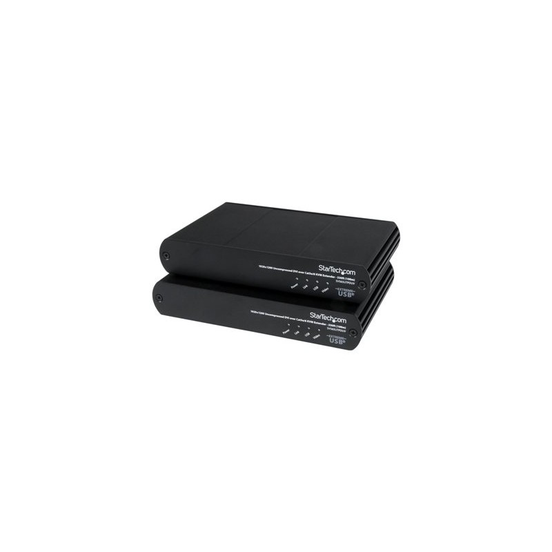 StarTech.com USB DVI over Cat 5e / Cat 6 KVM Console Extender - 1920x1200 - KVM / USB extender - up to 328 ft - SV565UTPDUV