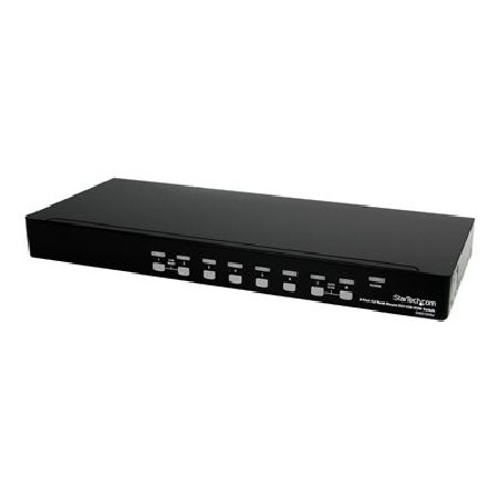 StarTech.com 8 Port 1U Rackmount DVI USB KVM Switch - USB DVI KVM Switch - DVI KVM Switch - USB KVM Switch (SV831DVIU)