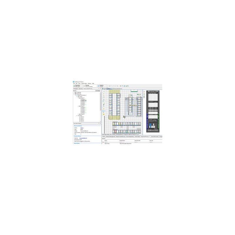 EcoStruxure IT Advisor Capacity Module On-Premises - Licence na předplatné (1 rok) - 100 racks