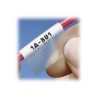 Panduit - Vinyl - průsvitná/bílá - 25.4 x 38.1 mm 200 kusy nálepky
