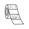 Panduit Self-Laminating Wire Marker Dispenser - Vinyl - bílá - 25.4 x 31.8 mm 200 štítky (1 role x 200 nálepky