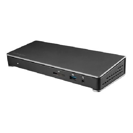 StarTech.com Thunderbolt 3 Dock, Dual Monitor 4K 60Hz TB3 Laptop Docking Station with DisplayPort, 85W Power Delivery Charging
