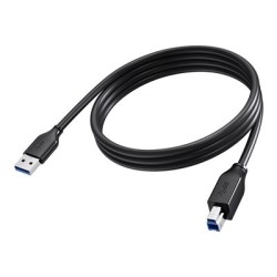 Vision - Kabel USB - USB typ A (M) do USB Type B (M) - USB 3.0 - 2 m - cerná
