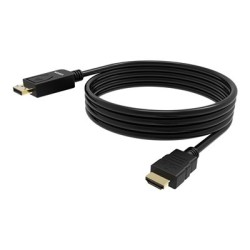 VISION Professional - Kabel adaptéru - DisplayPort s piny (male) do HDMI s piny (male) - 1 m - černá - podporuje 4K