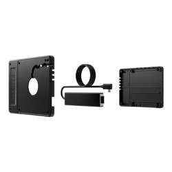 Compulocks Universal Tablet Magnetic Tilting Stand 8" Plus Hub - Stojan - pro tablet - univerzální - cerná - cítac