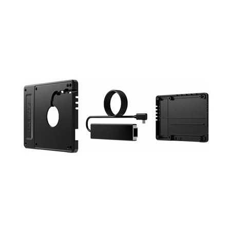 Compulocks Universal Tablet Magnetic Tilting Stand 8" Plus Hub - Stojan - pro tablet - univerzální - cerná - cítac
