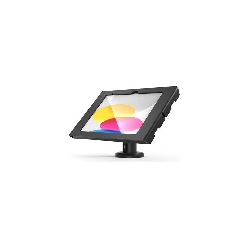 Compulocks Apex - Montážní sada (kryt, tycový stojan) - pro tablet - sklopný, 4" - uzamykatelný - kovový rám - cerná - pro