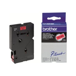 Brother - Černá, červená - Role (1,2 cm x 7,7 m) 1 kusy páska pro tiskárnu - pro P-Touch PT-15, PT-20, PT-2000, PT-3000