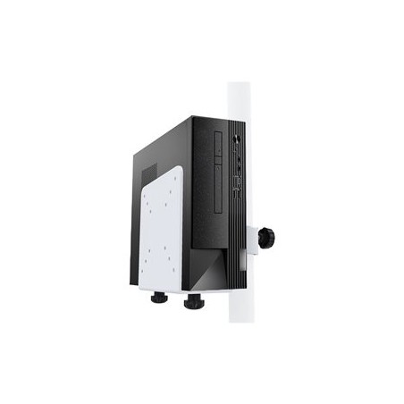 Neomounts THINCLIENT-10 - Upevňovací komponent (držák) - pro tenký klient - stříbrná - montáž na stožár
