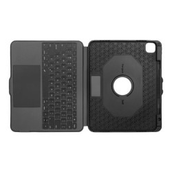 Targus Versavu - Klávesnice a pouzdro - s trackpad - podsvícená - bezdrátový - Bluetooth 5.0 - QWERTY - severské jazyk… THZ989NO