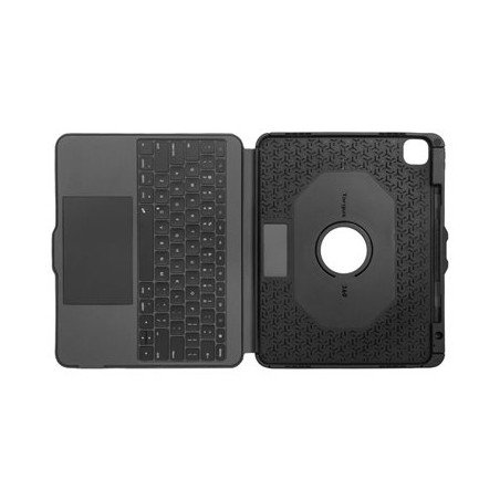 Targus Versavu - Klávesnice a pouzdro - s trackpad - podsvícená - bezdrátový - Bluetooth 5.0 - QWERTY - severské jazyk… THZ989NO