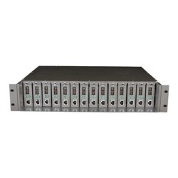 TP-Link TL-MC1400 - Modulární expanzní báze - 2U k upevnění na regál - pro P/N: TL-SG3210XHP-M2 V2.6, TL-SG3452XP V1