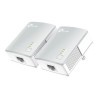 TP-Link TL-PA4010 KIT - Starter Kit - sada napájecího adaptéru HomePlug AV (HPAV) - zapojitelný do zdi (balení 2)