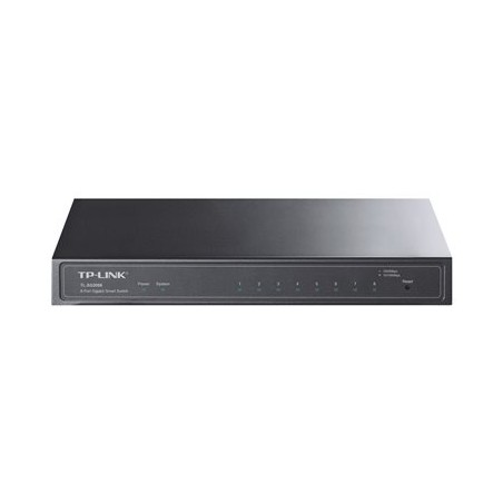 TP-Link TL-SG2008 V4 - Přepínač - řízený - 8 x 10/100/1000 - desktop