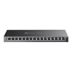 TP-Link JetStream TL-SG2016P V1 - Přepínač - L2+ - řízený - 16 x 10/100/1000 - Lze montovat do rozvaděče, umožňuje montáž na