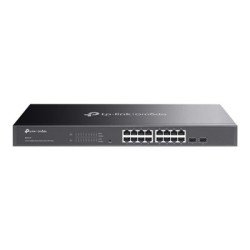 TP-Link Omada SG2218 V1.26 - Přepínač - inteligentní - 16 x 10/100/1000 + 2 x Gigabit Ethernet SFP - Lze montovat do rozvaděče