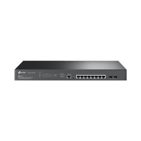 TP-Link JetStream TL-SG3210XHP-M2 V2 - Přepínač - řízený - 8 x 10/100/1000/2.5G + 2 x 10 Gigabit SFP+ - Lze montovat do