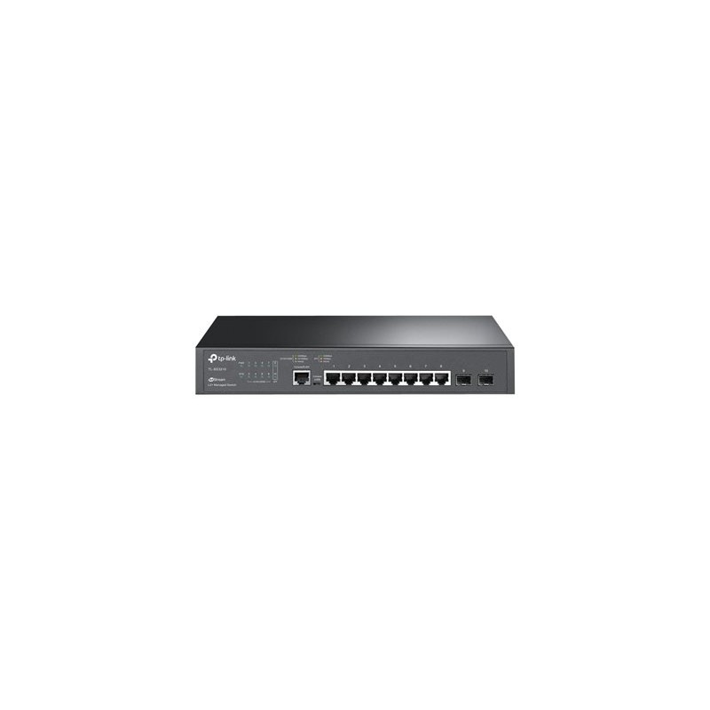 TP-Link JetStream TL-SG3210 V3.6 - Přepínač - L2+ - řízený - 8 x 10/100/1000 + 2 x gigabitů SFP - Lze montovat do rozvaděče