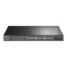 TP-Link JetStream TL-SG3428MP V6.6 - Přepínač - L2+ - řízený - 24 x 10/100/1000 (PoE+) + 4 x gigabitů SFP - Lze montovat do
