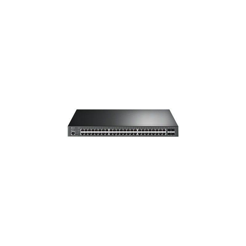 TP-Link JetStream TL-SG3452XP V2.6 - Přepínač - L2+ - řízený - 48 x 10/100/1000 (PoE+) + 4 x 10 Gigabit SFP+ - Lze montovat do