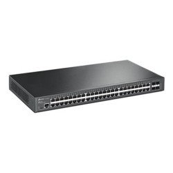 TP-Link JetStream TL-SG3452X V1.6 - Přepínač - L2+ - řízený - 48 x 10/100/1000 + 4 x 10 Gigabit SFP+ - Lze montovat do rozvaděče