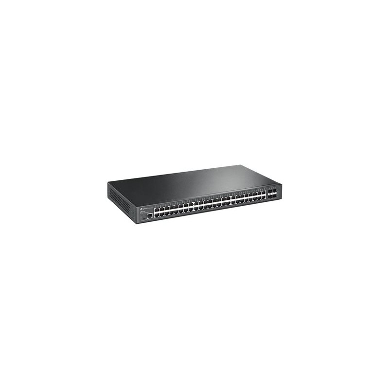 TP-Link JetStream TL-SG3452X V1.6 - Přepínač - L2+ - řízený - 48 x 10/100/1000 + 4 x 10 Gigabit SFP+ - Lze montovat do rozvaděče