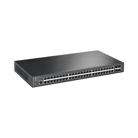TP-Link JetStream TL-SG3452X V1.6 - Přepínač - L2+ - řízený - 48 x 10/100/1000 + 4 x 10 Gigabit SFP+ - Lze montovat do rozvaděče