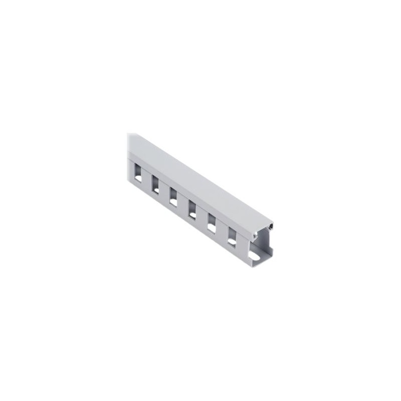 Panduit PANDUCT - Kabelová trasa s děleným kabelovodem - 2 m - světle šedá TNC37X37LG2