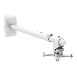 Vision Techmount TM-ST2 - Montážní sada (svorka na zeď, žerď) - teleskopická - pro projektor - satin white