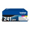 Brother TN241CMY - 3-balení - žlutá, azurová, purpurová - originální - kazeta s barvivem - pro Brother DCP-9015CDW