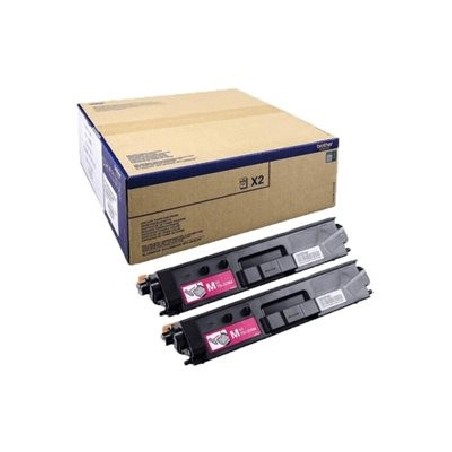 Brother TN329M - 2-balení - purpurová - originální - kazeta s barvivem - pro Brother DCP-L8450CDW