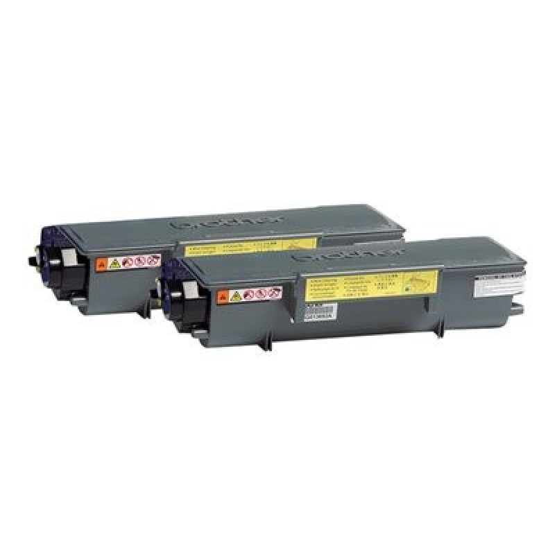 Brother TN3280 2PK - 2-balení - černá - originální - kazeta s barvivem - pro Brother DCP-8070, HL-5340, 5350, 5370, 5380