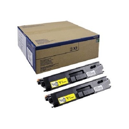 Brother TN900y - 2-balení - žlutá - originální - kazeta s barvivem - pro Brother HL-L9300CDWTT, MFC-L9550CDWT