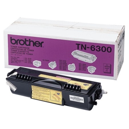 Brother TN6300 - Vysoká výtěžnost - černá - originální - kazeta s barvivem - pro Brother DCP-1200, HL-1230, 1240, 1250, 1270