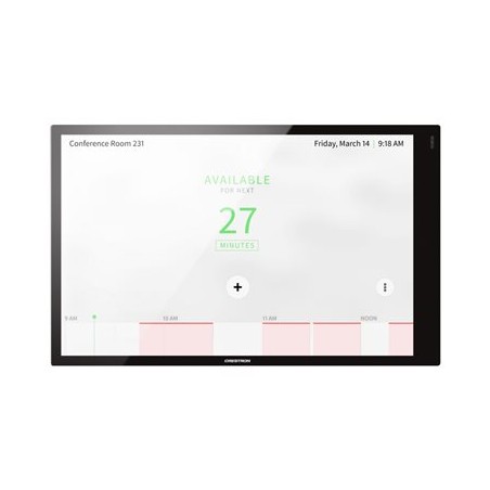 Crestron Room Scheduling Touch Screen TSS-1070-B-S - Room manager - kabelové, bezdrátový - 802.11a/b/g/n/ac, Bluetooth - 2.4
