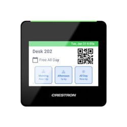 Crestron TSS-470E-B-T - Room manager - 3.5", plánování pracovního stolu - bezdrátový, kabelové - 802.11a/b/g/n/ac - 2.4 Ghz, 5