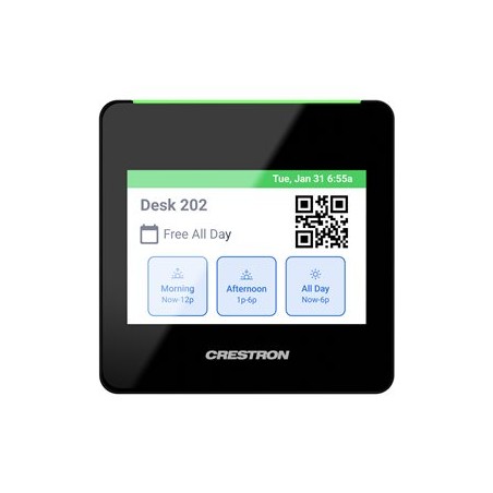 Crestron TSS-470E-B-T - Room manager - 3.5", plánování pracovního stolu - bezdrátový, kabelové - 802.11a/b/g/n/ac - 2.4 Ghz, 5
