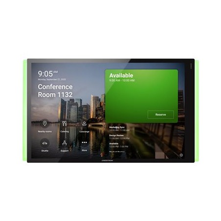 Crestron Room Scheduling Touch Screen TSS-1070-T-B-S-LB KIT - Pro Microsoft Teams - room manager - bezdrátový, kabelové