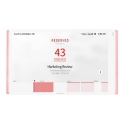 Crestron Room Scheduling Touch Screen TSS-1070-W-S-LB KIT - Room manager - bezdrátový, kabelové - Bluetooth, 802.11a/b/g/n/ac