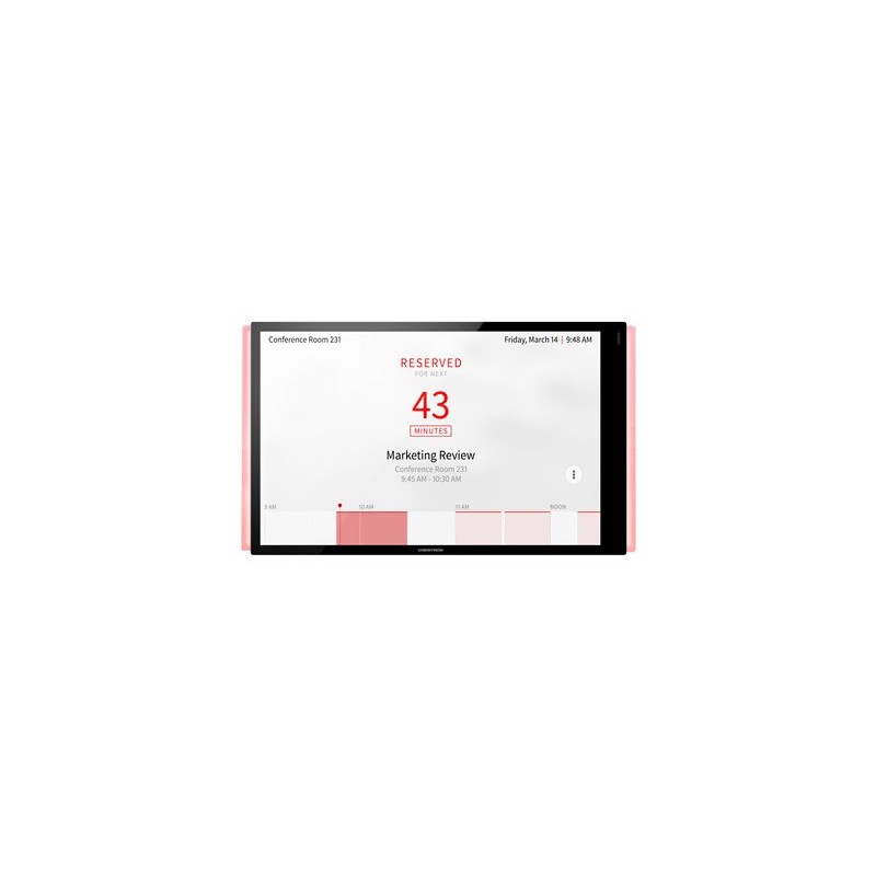Crestron Room Scheduling Touch Screen TSS-1070-B-S-LB KIT - Room manager - bezdrátový, kabelové - 802.11a/b/g/n/ac, Bluetooth