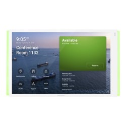 Crestron Room Scheduling Touch Screen TSS-1070-T-W-S-LB KIT - Pro Microsoft Teams - room manager - bezdrátový, kabelové