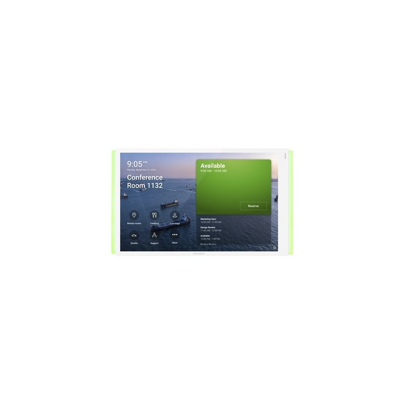 Crestron Room Scheduling Touch Screen TSS-1070-T-W-S-LB KIT - Pro Microsoft Teams - room manager - bezdrátový, kabelové