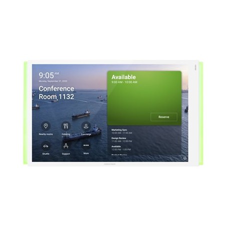 Crestron Room Scheduling Touch Screen TSS-1070-T-W-S-LB KIT - Pro Microsoft Teams - room manager - bezdrátový, kabelové