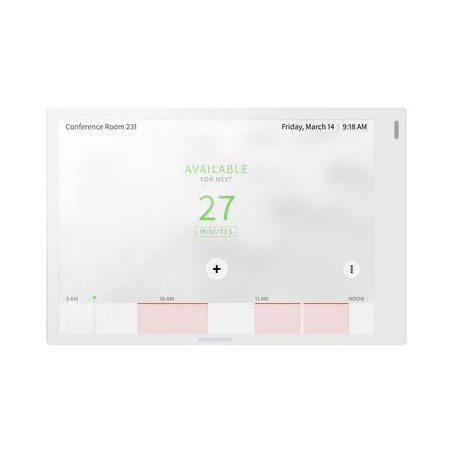 Crestron Room Scheduling Touch Screen TSS-770-W-S-LB KIT - Room manager - bezdrátový, kabelové - 802.11a/b/g/n/ac, Bluetooth