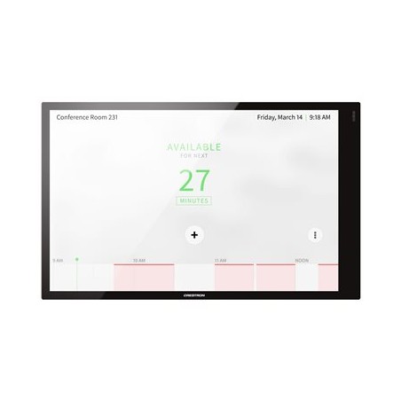 Crestron TSW-1070-GV-B-S - Ovládací panel s dotykovou obrazovkou - 10,1 palce, montáž na stěnu - kabelové - 10/100 Ethernet